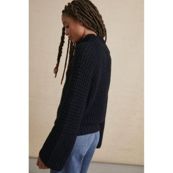 Anthropologie Maeve Dionne Bell-Sleeved Sweater - Picture 3 of 13